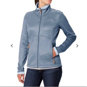 Agave Blue fleece north face